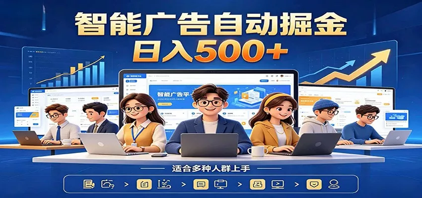 AI风口项目，全程解放双手，后台自动运行赚取收益，每天稳定收益500+-心思维创富网_网上创业教程_网络创业项目