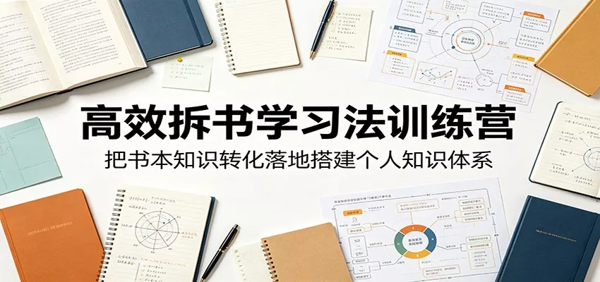 高效拆书学习法训练营，把书本知识转化落地搭建个人知识体系-心思维创富网_网上创业教程_网络创业项目